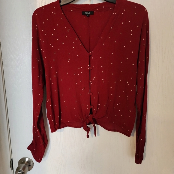 Rails | Sloane Rouge Star Print Blouse - Picture 2 of 5